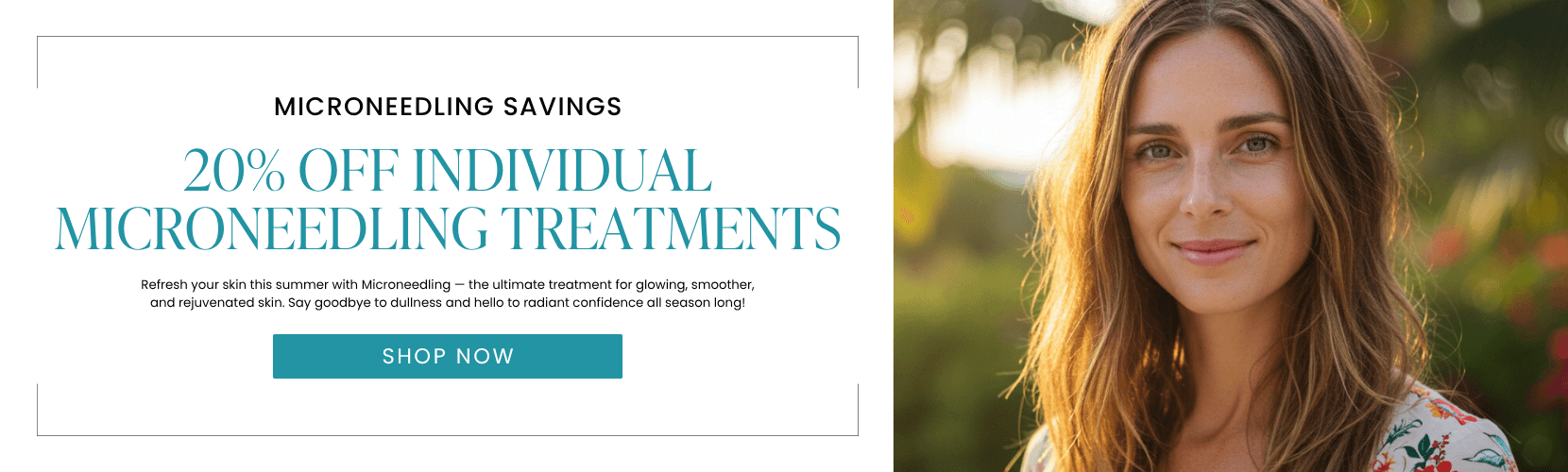Microneedling Savings 20% OFF Individual Microneedling Treatments
