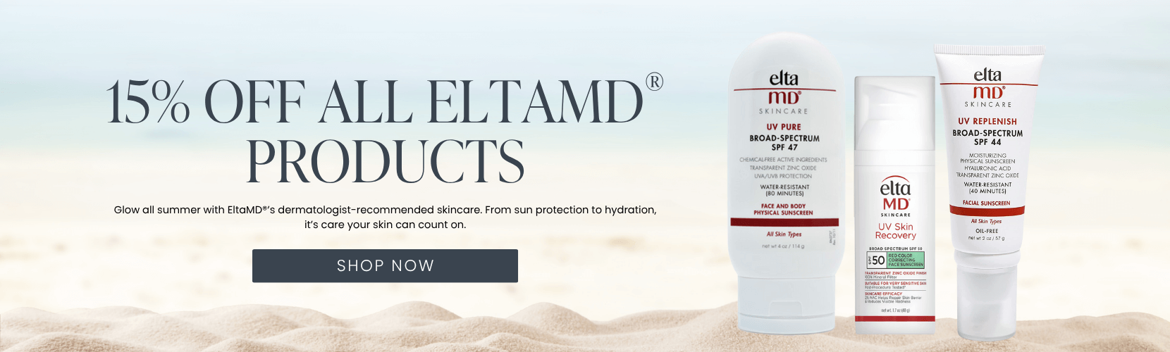 15% OFF All EltaMD® Products