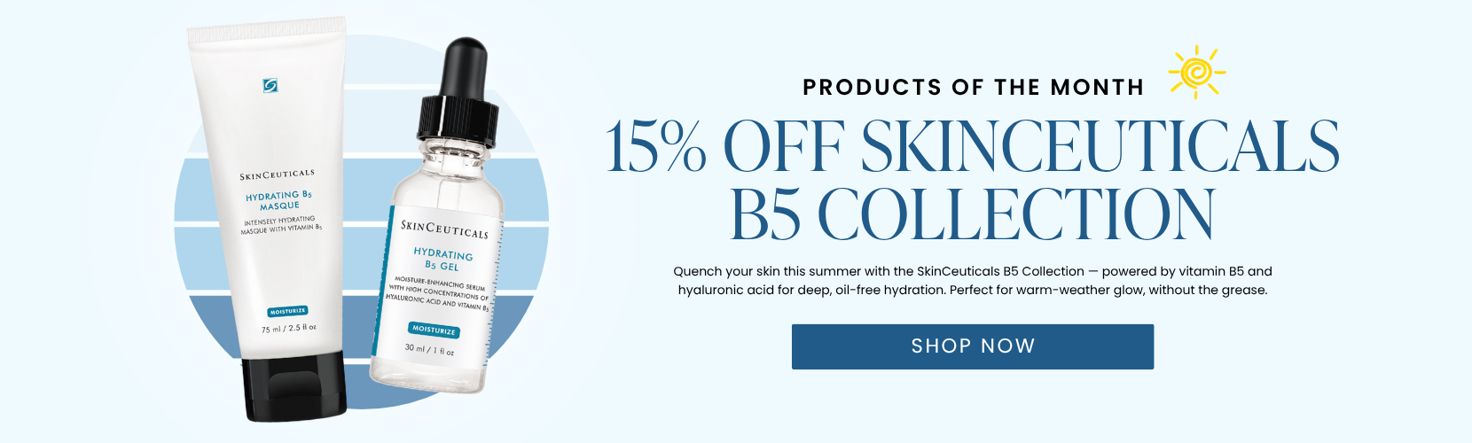 15% OFF SkinCeuticals B5 Collection