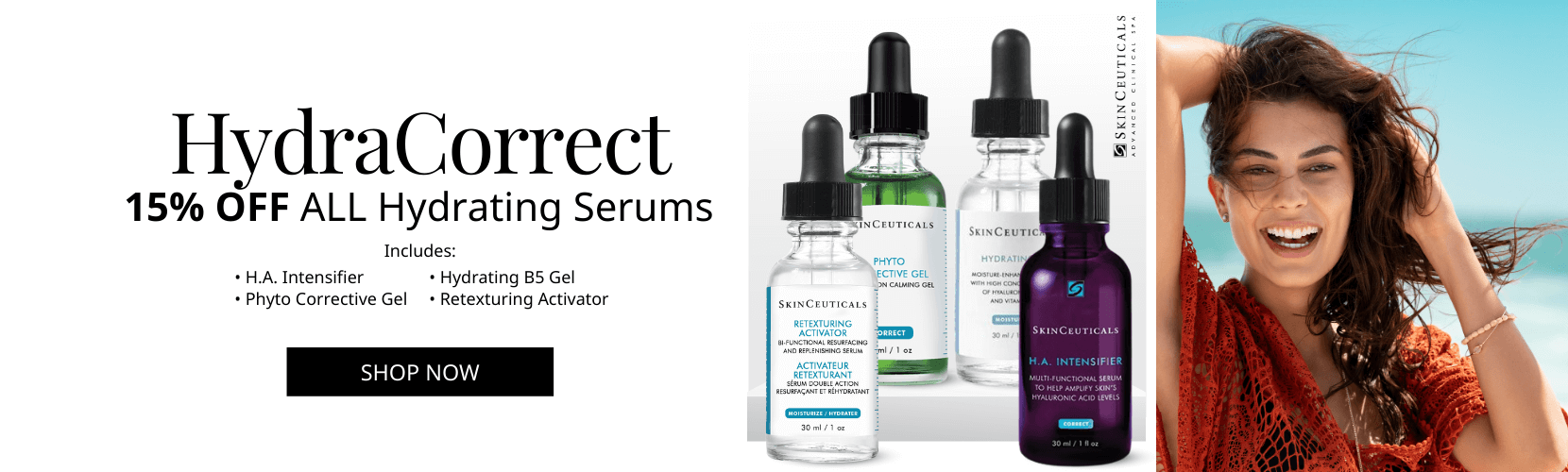 15% OFF ALL Hydrating Serums