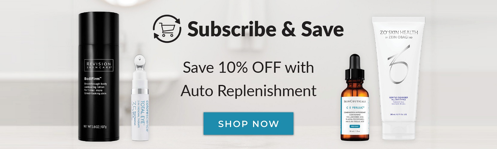Sign Up for auto-replenishment