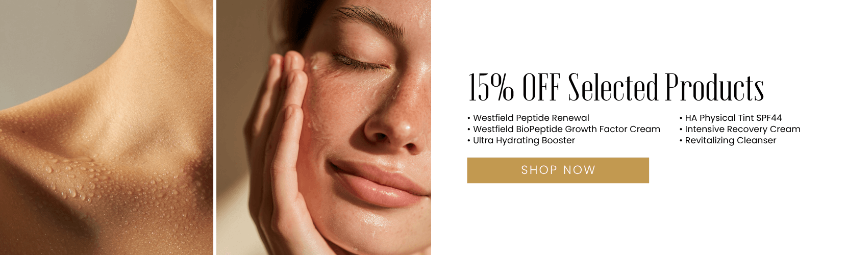 15% OFF Selected Products