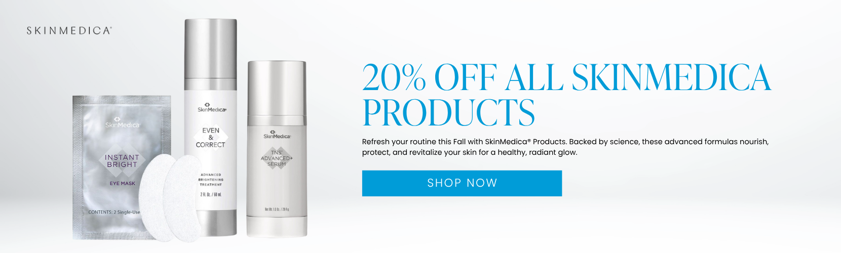 20% OFF All SkinMedica Products