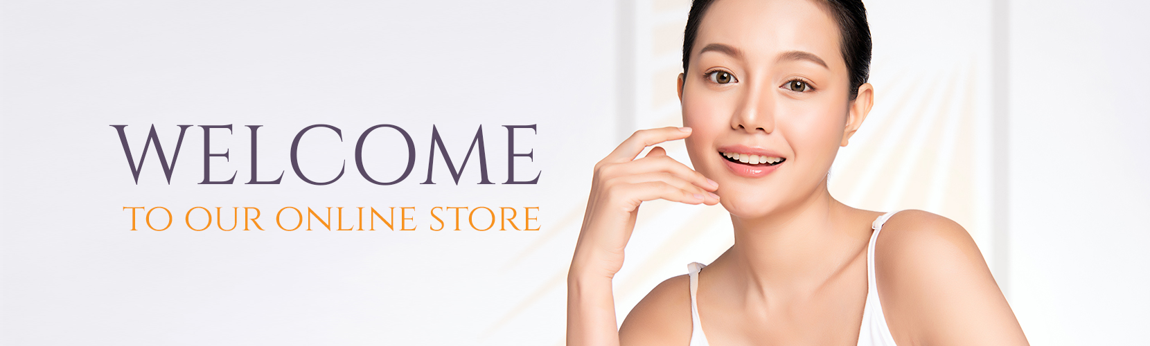 Welcome banner