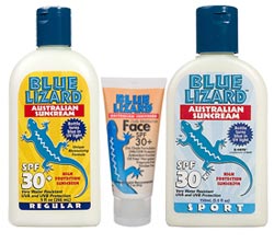 Blue Lizard products